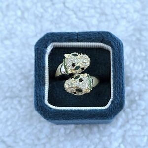 Neo Relique Double✌️ Leopard🐆 Head Bypass🔁 Ring💍